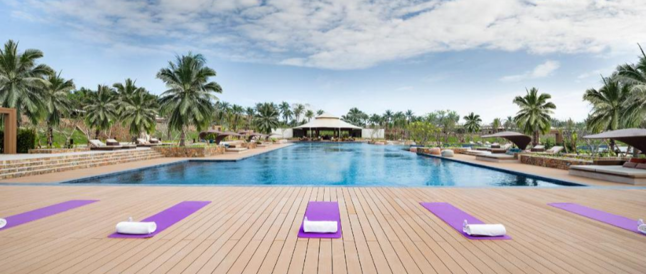 Morning yoga